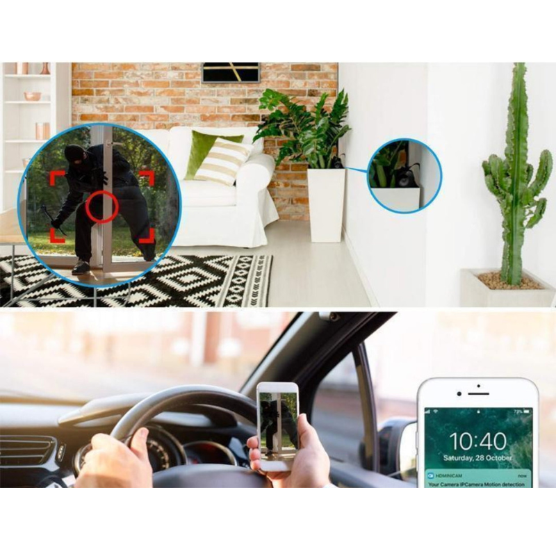 Mini-WiFi-Kamera mit Magnet: Diskrete und effektive Sicherheit