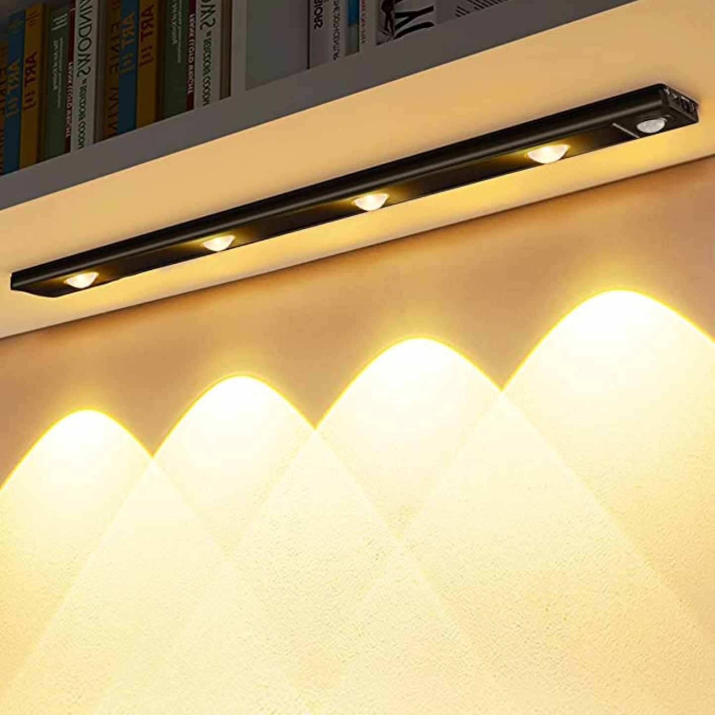 مصباح LED لاسلكي مع كاشف حركة
