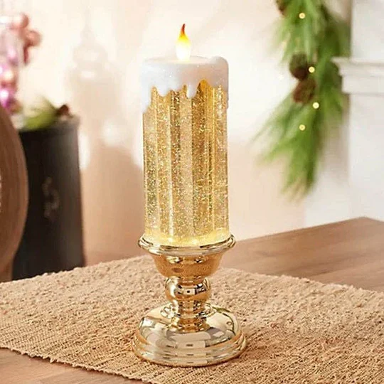 Velas LED de Navidad - Luces festivas y seguras