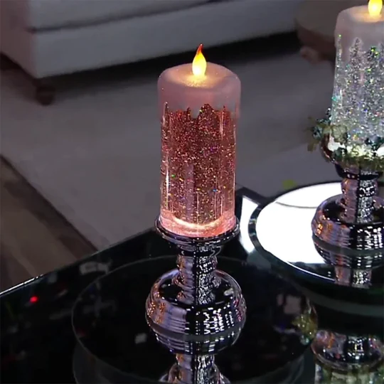 Velas LED de Navidad - Luces festivas y seguras