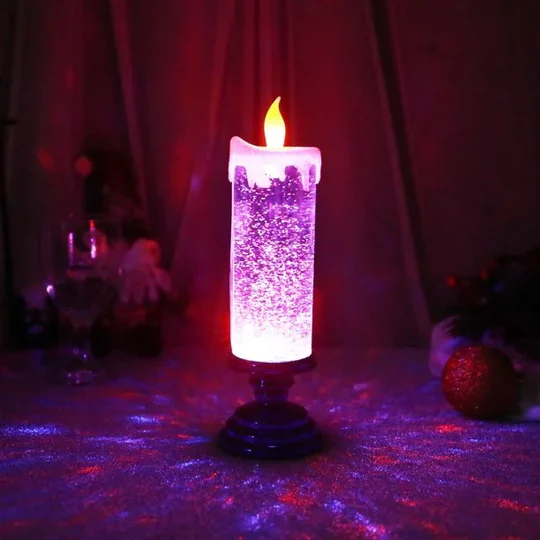 Velas LED de Navidad - Luces festivas y seguras