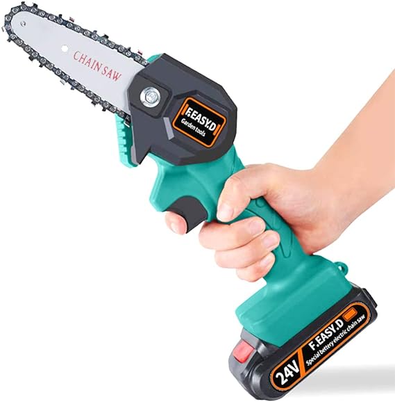 Tragbare professionelle Elektrosäge (+kostenlose Batterie)