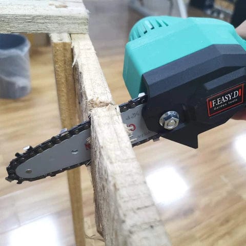 Tragbare professionelle Elektrosäge (+kostenlose Batterie)