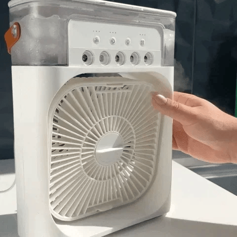 The FreezeFan™: Die tragbare Klimaanlage