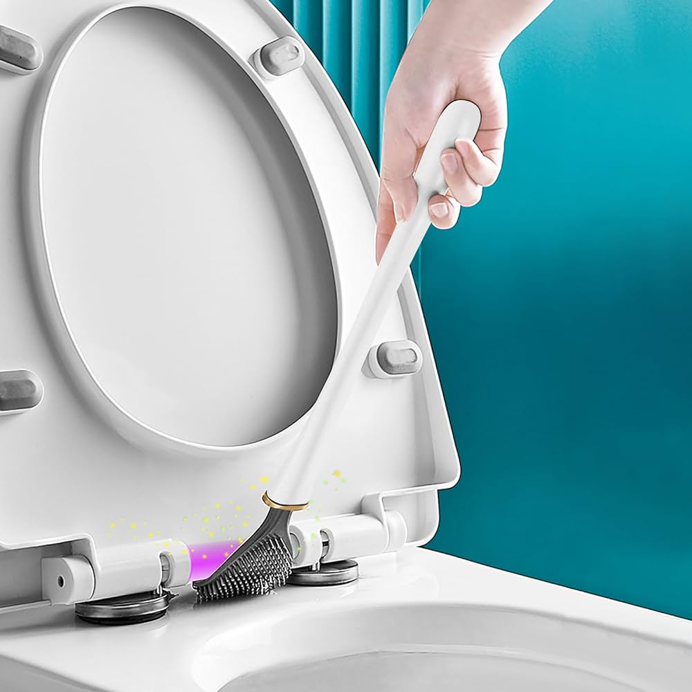 SmartBrush - Elegante und hygienische Silikon-WC-Bürste