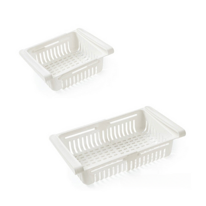 Justerbar organizer for kjøleskap: maksimer plassen din 