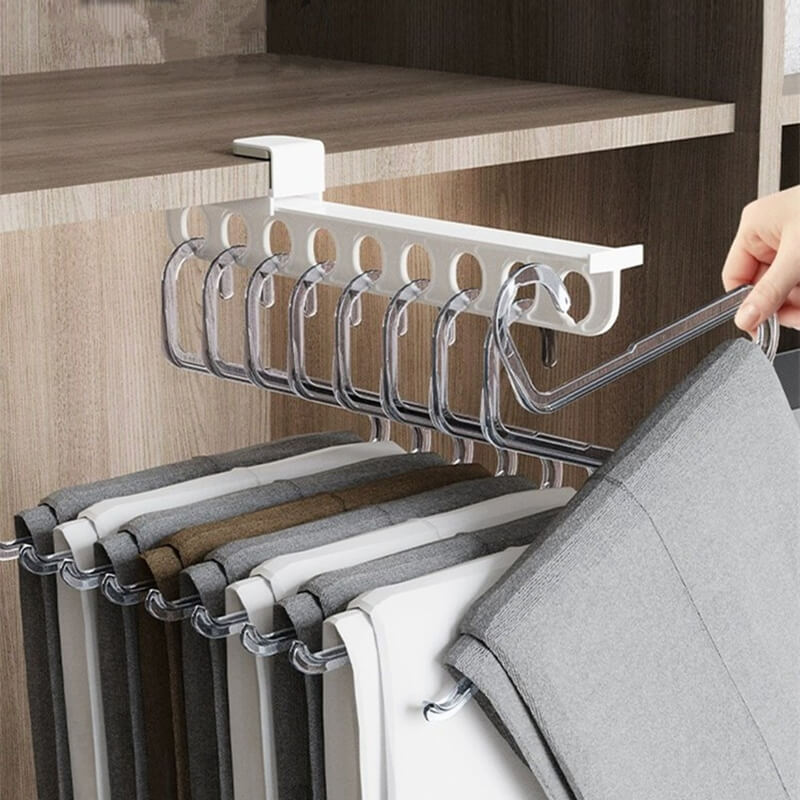 Estendal retrátil deslizante para roupa