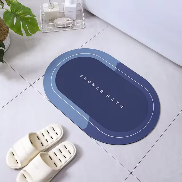 Chão seco em um instante com este tapete super absorvente! 