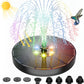 Fonte solar LED multicolorida