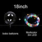 Balões LED reutilizáveis para iluminar suas festas (X10) 